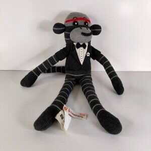NWT Rare Y2K Gap Bo Tux Vincent Elegant Sock Monkey Plush #0084 17" 2006